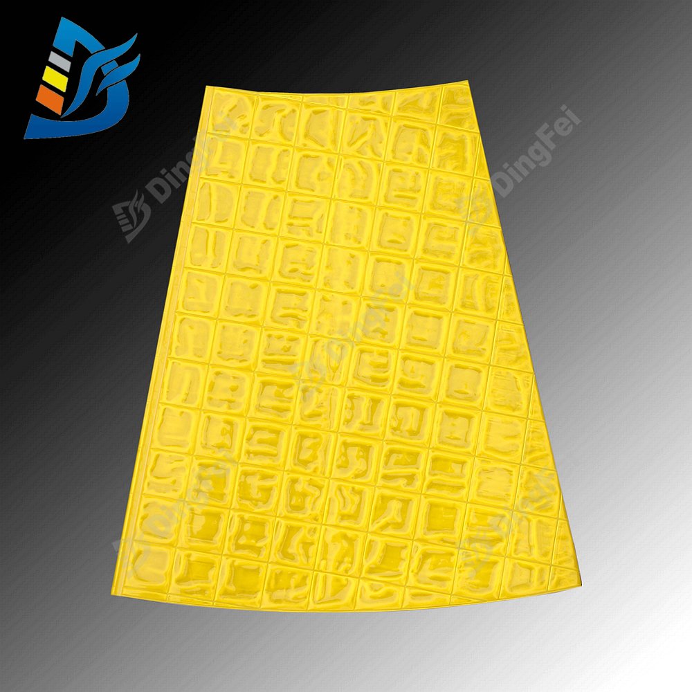 Reflective PVC Yellow Color Sleeve Collar For Cone - 